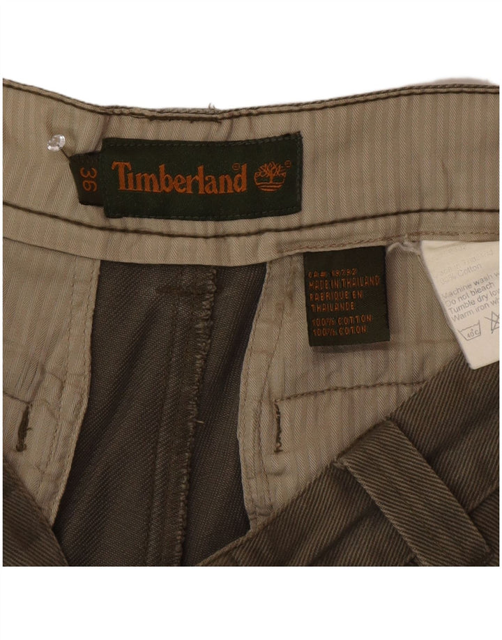 Ανδρικό παντελόνι Timberland Straight Cargo W36 L27 Μπεζ βαμβακερό