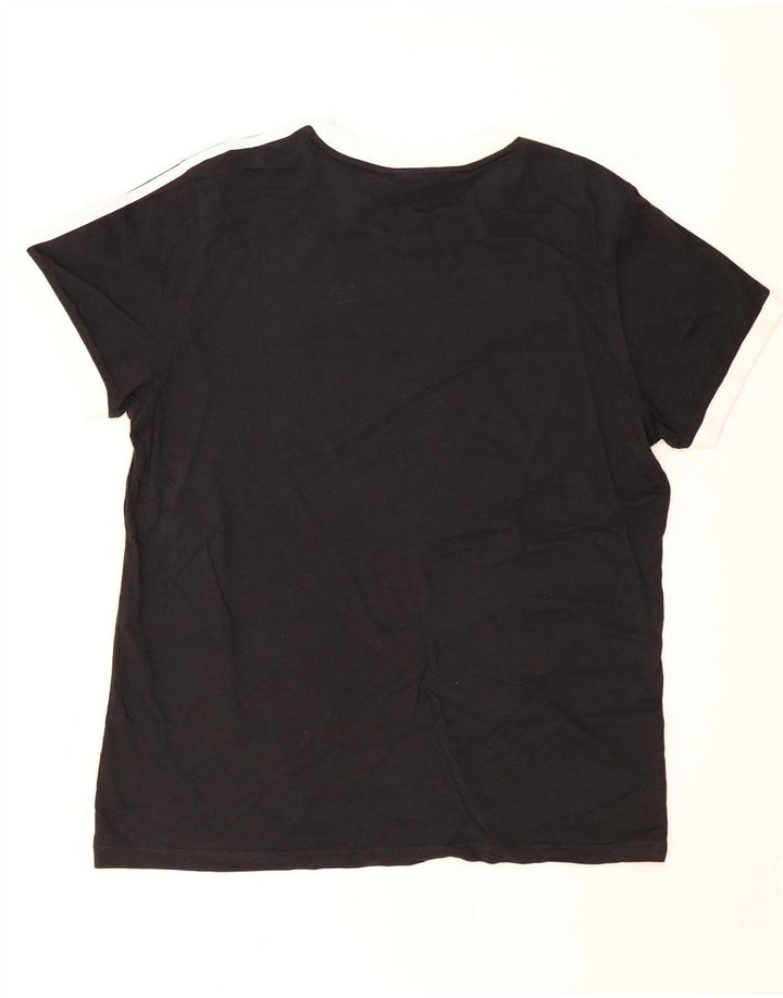 Ανδρικό T-Shirt Adidas Top Large Μαύρο