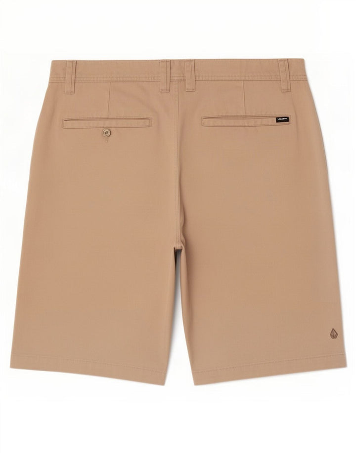 Ανδρικό σορτς Chino Volcom Large W36 Beige Polyester