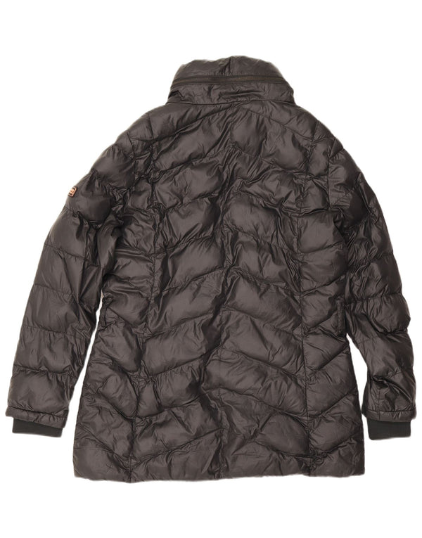 Barbour Γυναικείο μπουφάν με κουκούλα UK 16 Large Black Polyamide