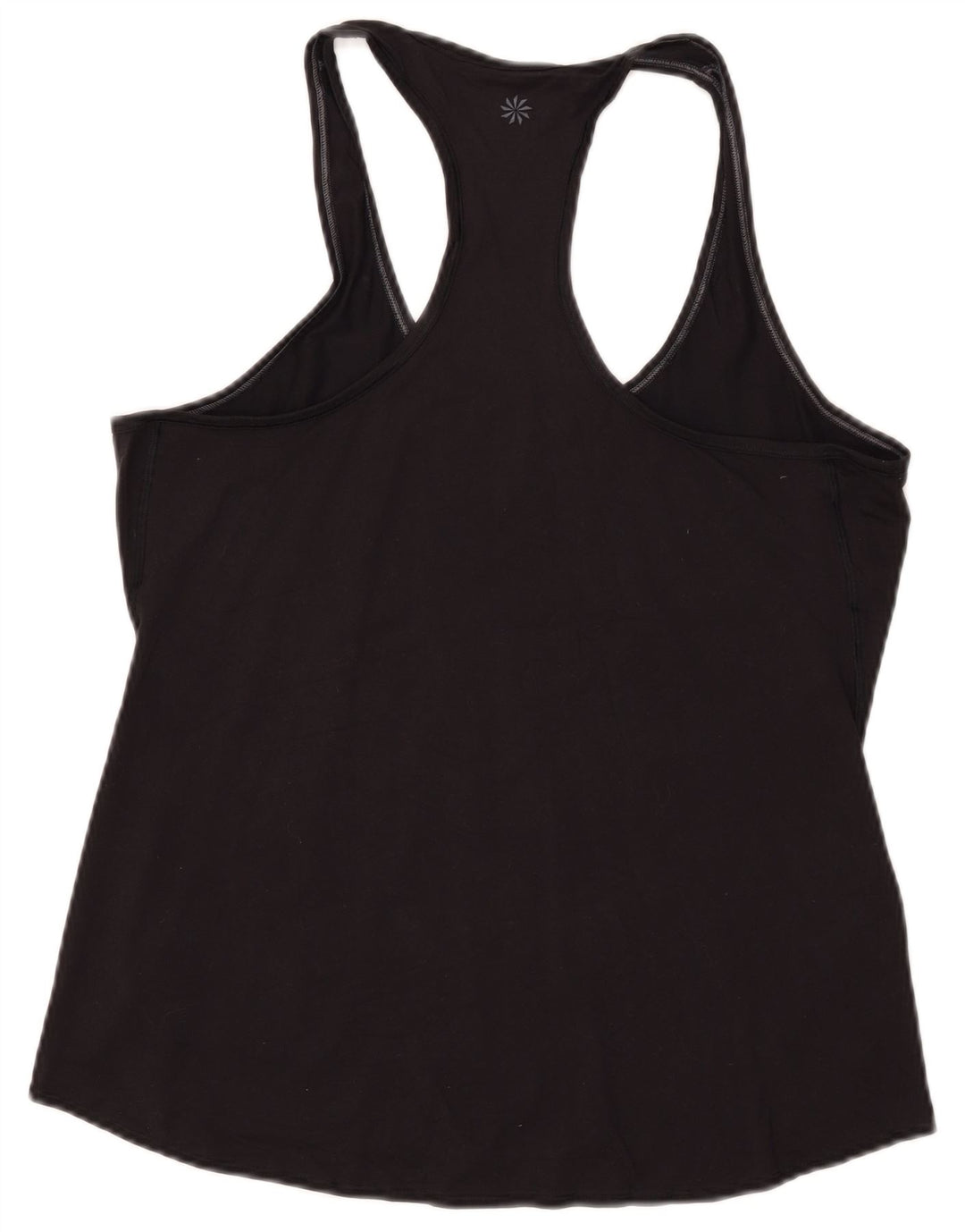 ATHLETA Γυναικείο Γιλέκο Τοπ UK 14 Large Μαύρο Πολυεστέρας