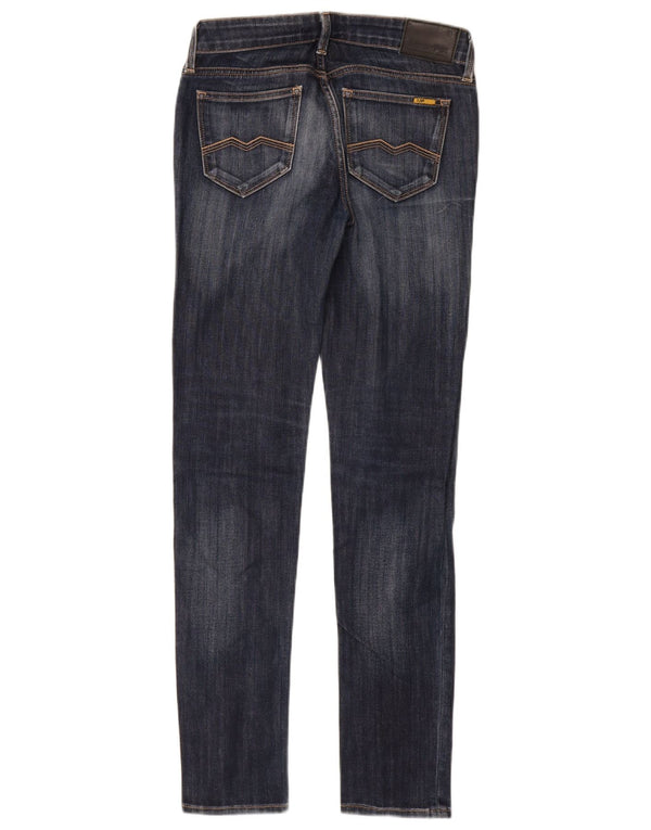 Meltin' Pot Γυναικείο Skinny Jeans W27 L32 Navy Blue Cotton