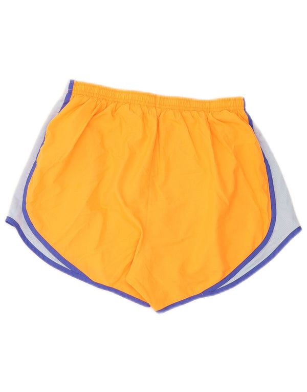 Γυναικείο αθλητικό σορτς Nike Dri Fit UK 12 σε μεσαίο πορτοκαλί χρώμα