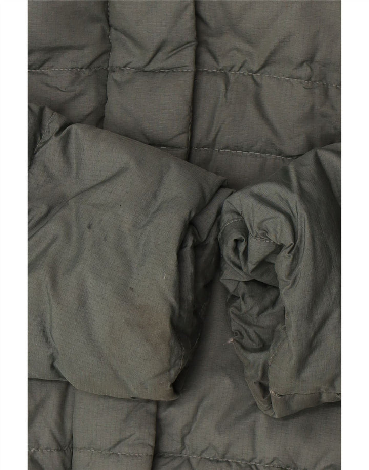 Columbia Γυναικείο παλτό με κουκούλα UK 16 Large Green Polyester