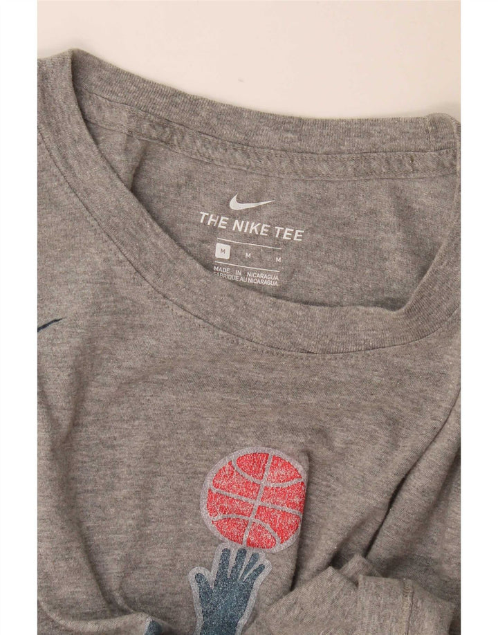 Γραφικό T-shirt Nike Mens Washington Wizards, μεσαίο γκρι