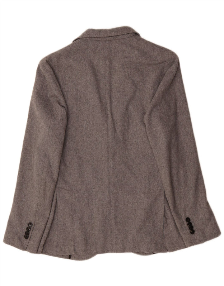Liu Jo Ανδρικό σακάκι σακάκι με 2 κουμπιά UK 38 Medium Grey Wool