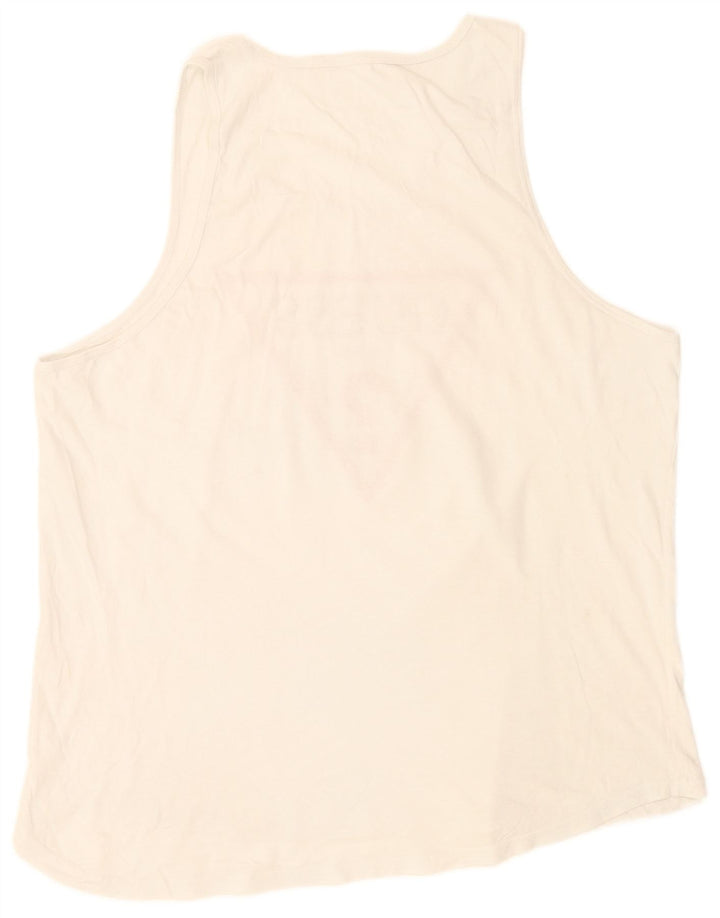 Ανδρικό γραφικό γιλέκο Guess Top Large White