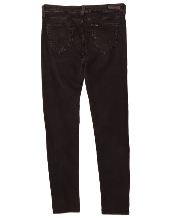 Lee Womens Scarlett Skinny Jeans W32 L29 Μαύρο βαμβακερό