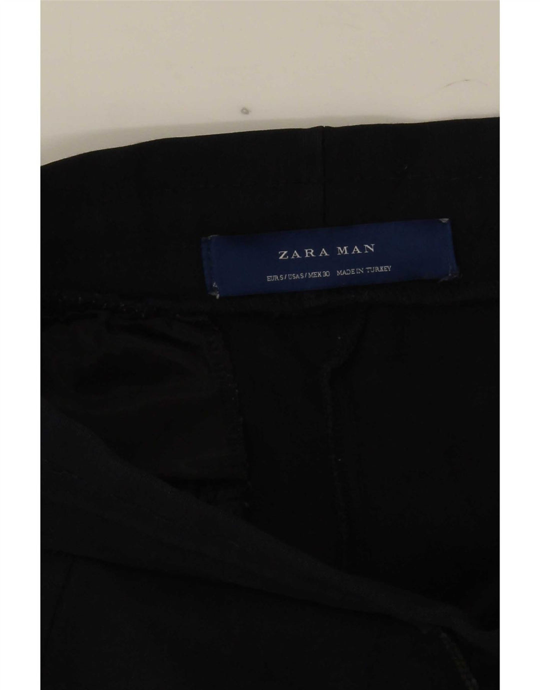 Ανδρική φόρμα Zara Παντελόνι Joggers Small Navy Blue Colourblock