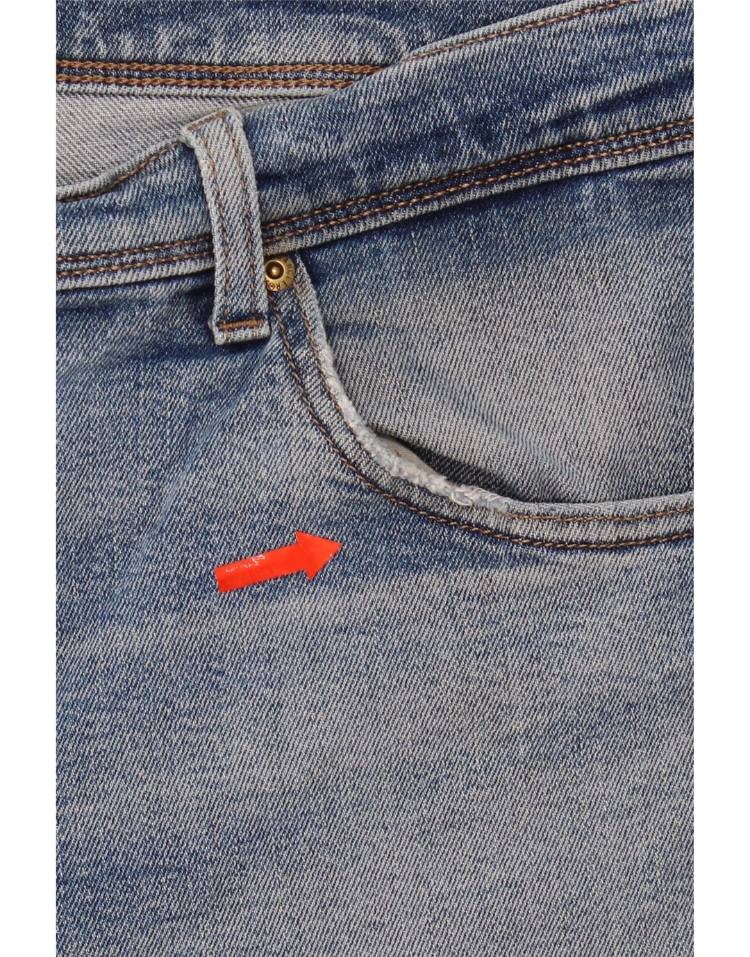 WRANGLER Mens Straight Jeans W40 L30 Blue Cotton Vintage Wrangler and Second-Hand Wrangler from Messina Hembry 