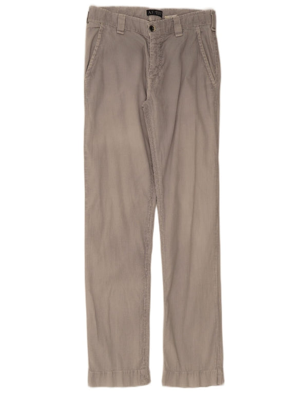 Armani Ανδρικό ίσιο παντελόνι Chino EU 46 Small W30 L32 Γκρι
