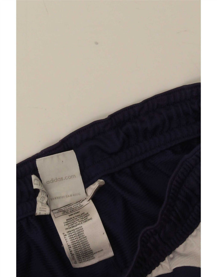 Ανδρικό αθλητικό σορτς Adidas Climalite, μεσαίο μπλε ναυτικό, πολυεστέρας