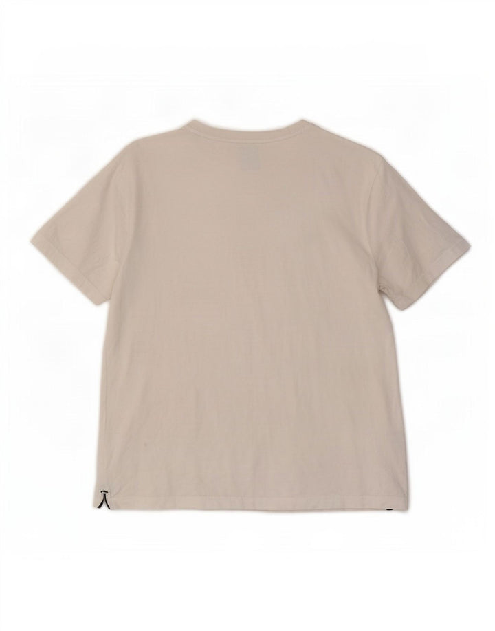 Ανδρικό T-Shirt Crew Clothing Top από μεσαίο λευκό βαμβακερό