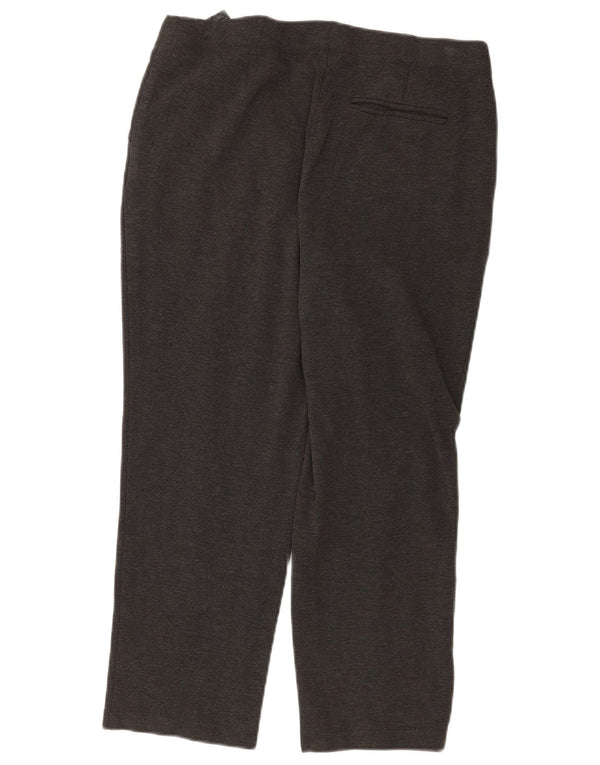 Marks & Spencer Γυναικείο κωνικό παντελόνι Chino UK 14 Large W34 L24 Grey
