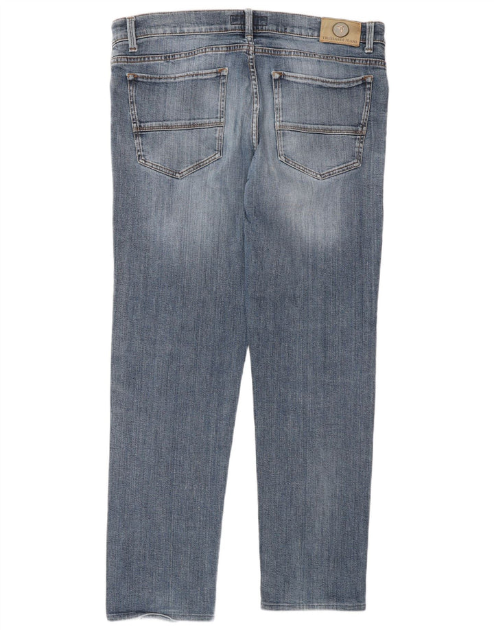 TRUSSARDI Ανδρικό τζιν ίσιο IT 52 XL W38 L32 Μπλε