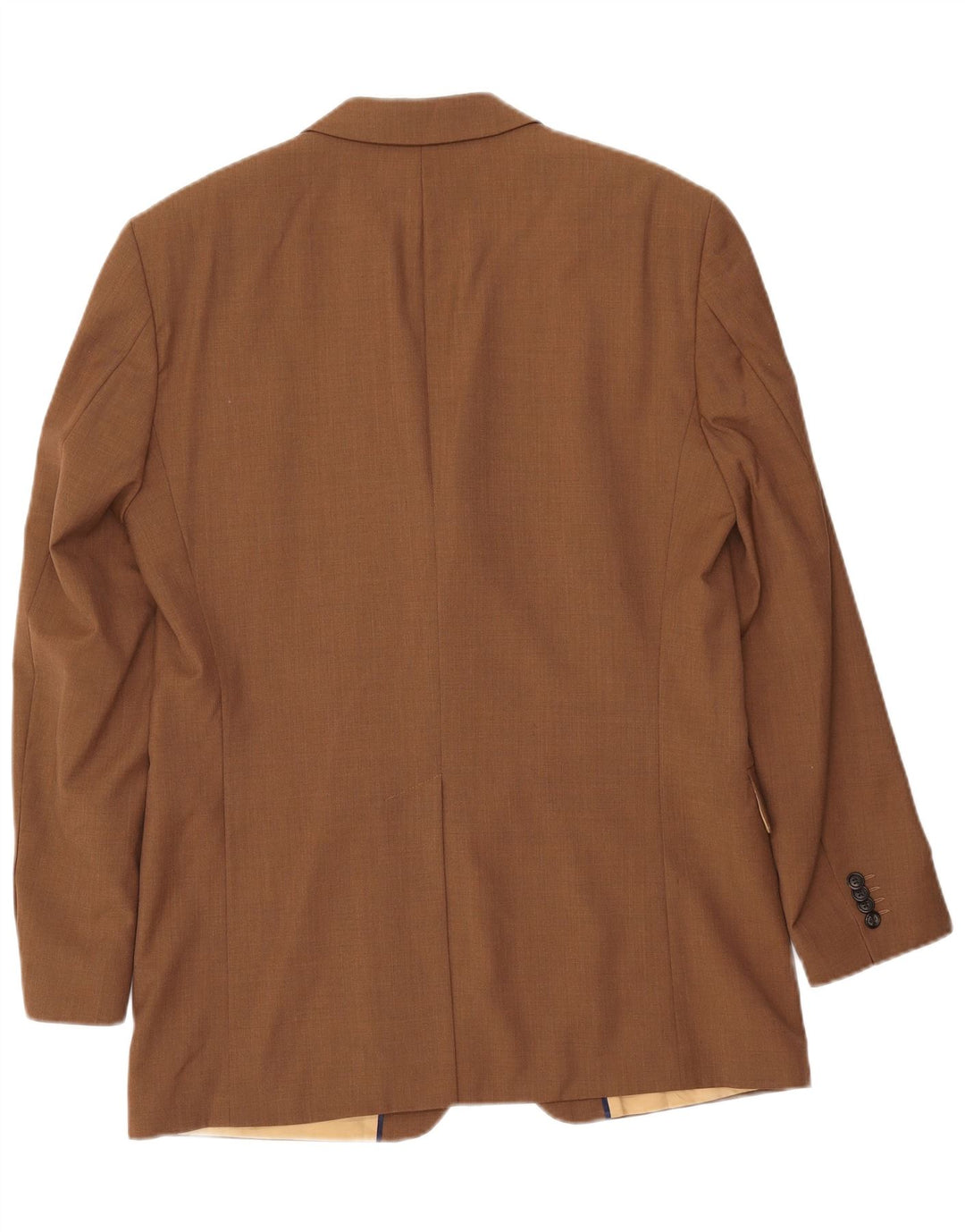 TOMMY HILFIGER Ανδρικό σακάκι με 3 κουμπιά σακάκι UK 38 μεσαίο καφέ μαλλί