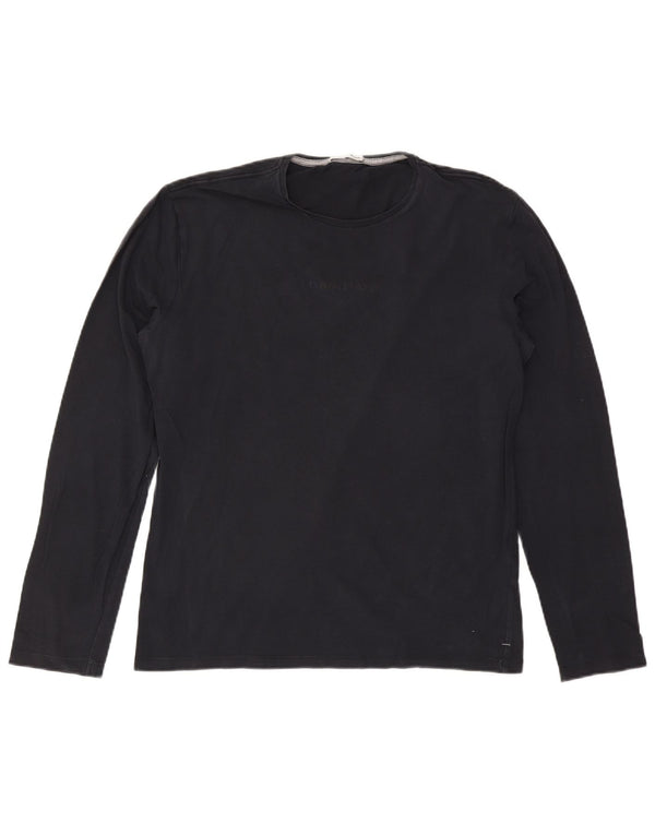 Ανδρικό τοπ Gas Μακρύ μανίκι 2XL Navy Blue Cotton