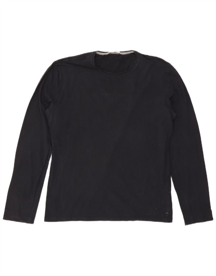 Ανδρικό τοπ Gas Μακρύ μανίκι 2XL Navy Blue Cotton