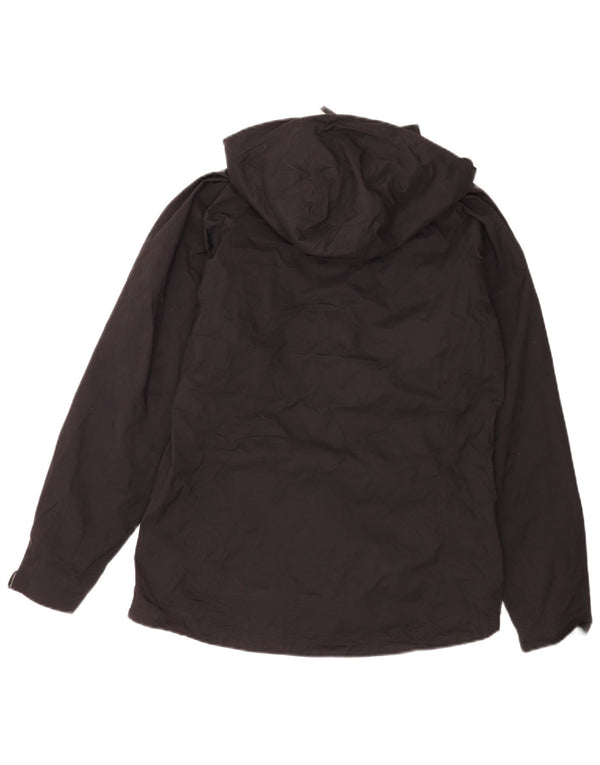 Berghaus Boys Hooded Rain Jacket 11-12 Years Black Polyamide