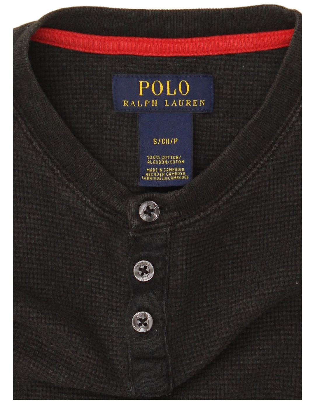 Polo Ralph Lauren Ανδρικό T-Shirt Top Μικρό μαύρο βαμβακερό