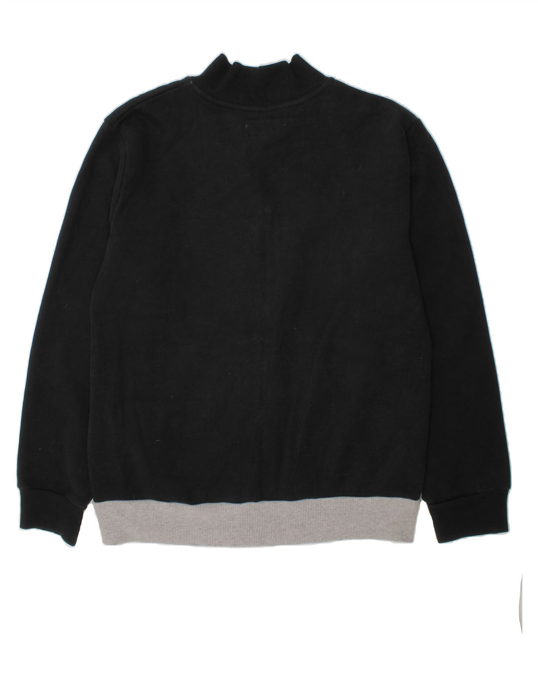 CONVERSE Boys Tracksuit Top Jacket 13-14 Years XL Black Colourblock Vintage Converse and Second-Hand Converse from Messina Hembry 
