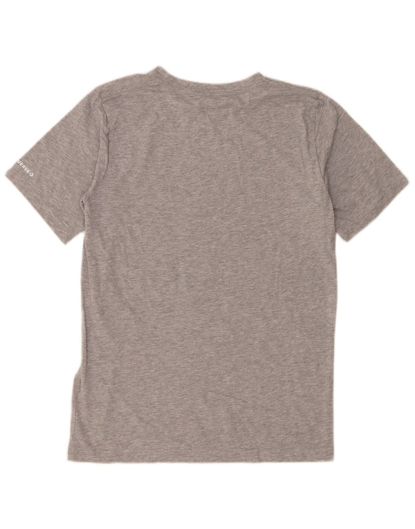 Converse Boys Graphic T-Shirt Top 13-14 ετών XL Γκρι βαμβακερό