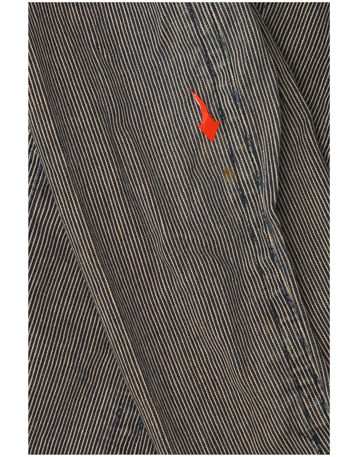 EDDIE BAUER Γυναικείο σακάκι με 2 κουμπιά σακάκι UK 12 μεσαίου γκρι ρίγες