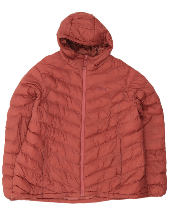 Mountain Warehouse Γυναικείο μπουφάν με επένδυση UK 18 XL Red Polyamide