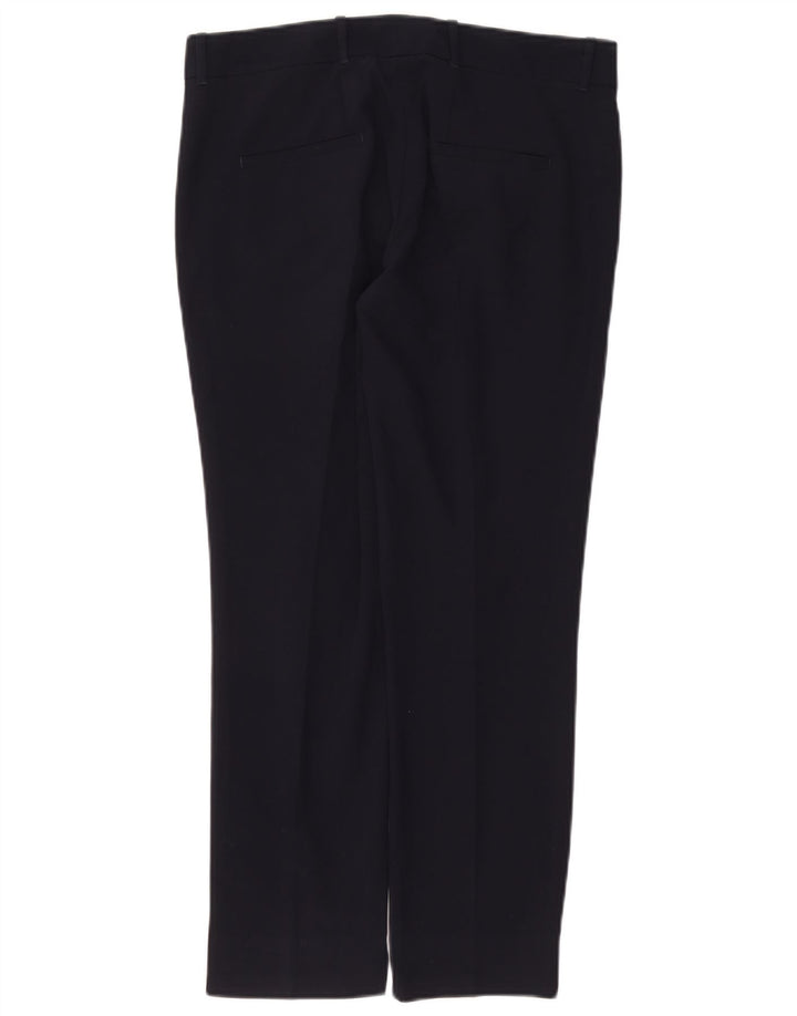 Zara Γυναικείο Slim Suit Παντελόνι Medium W28 L26 Navy Blue Polyester