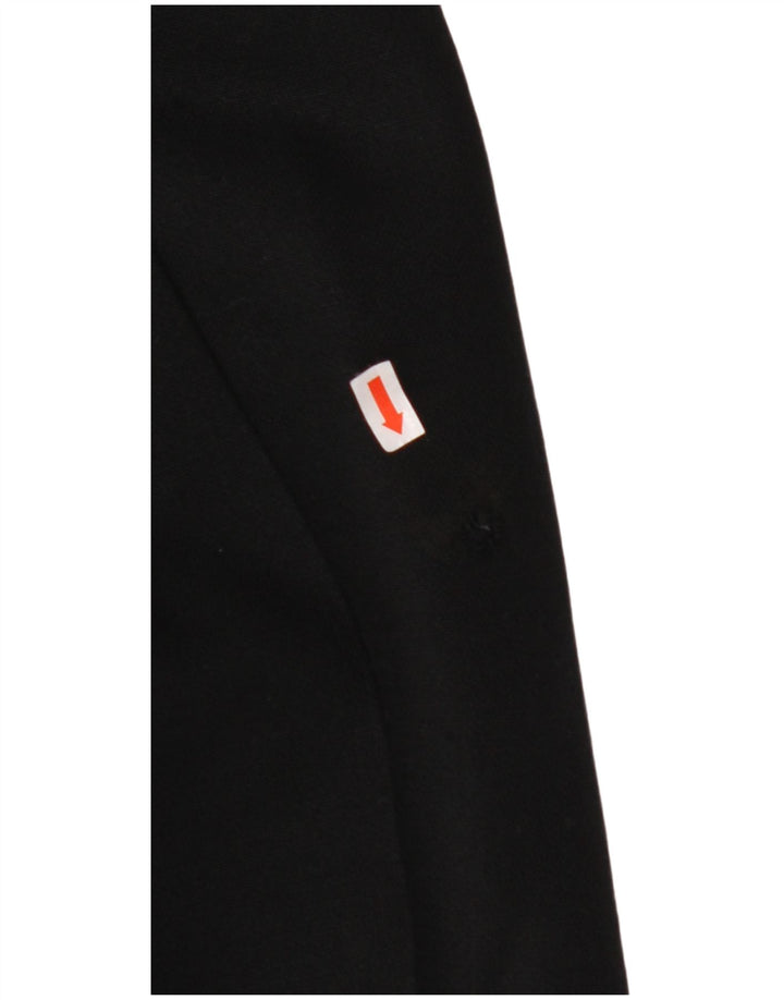 VINTAGE Γυναικείο Πανωφόρι UK 14 Medium Μαύρο