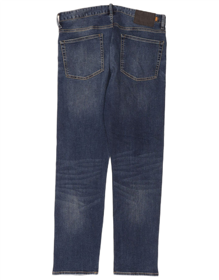 Ανδρικό ίσιο τζιν Superdry W32 L30 Navy Blue Polyester