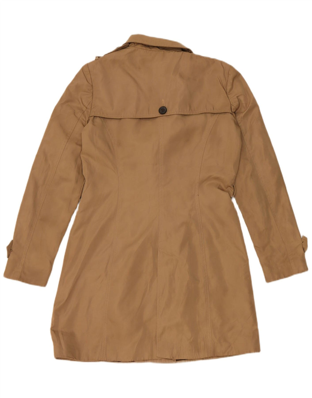 Zara Γυναικεία καμπαρντίνα UK 14 Medium Beige Polyester