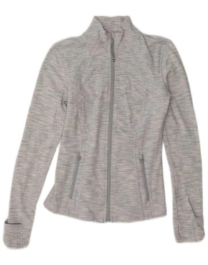 Γυναικεία αθλητική φόρμα Lululemon Top Jacket US 6 Medium Grey Flecked