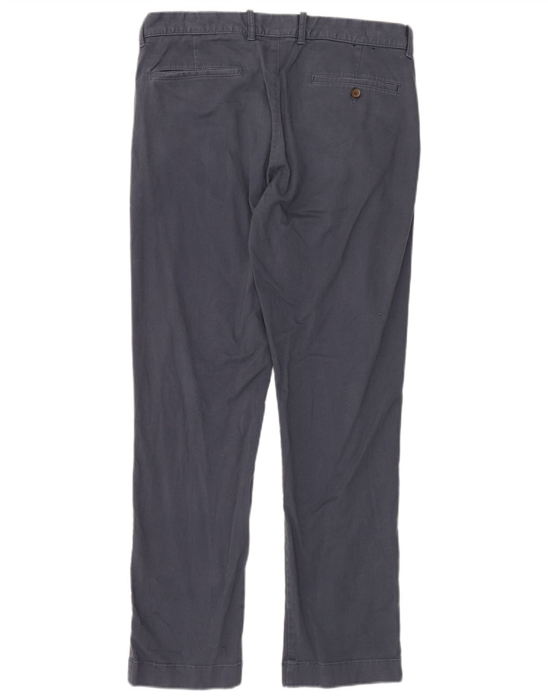 J. CREW Ανδρικό παντελόνι Chino Flex ίσιο W33 L32 Navy Blue Cotton