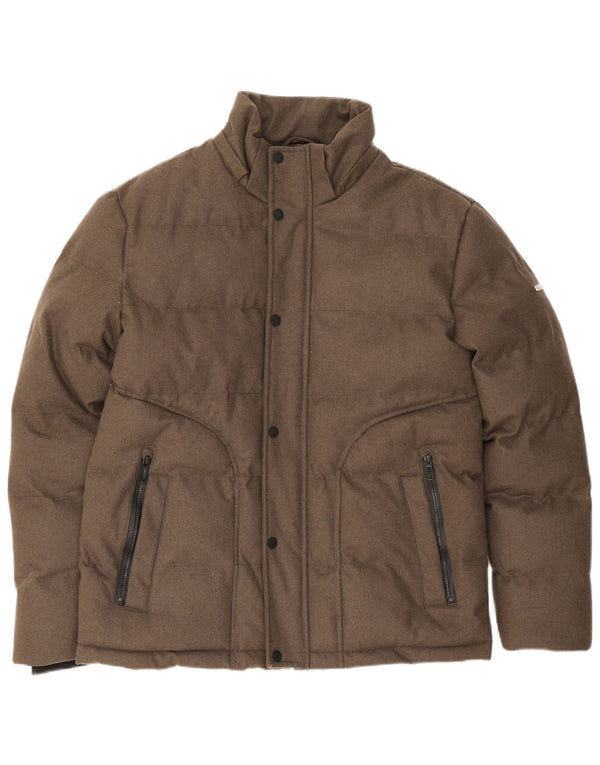 Ανδρικό μπουφάν Ombre Quintessence UK 36 Small Brown Polyester