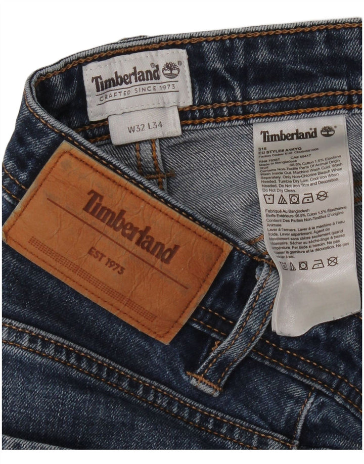 Ανδρικό τζιν Timberland ίσιο W32 L28 Μπλε βαμβακερό