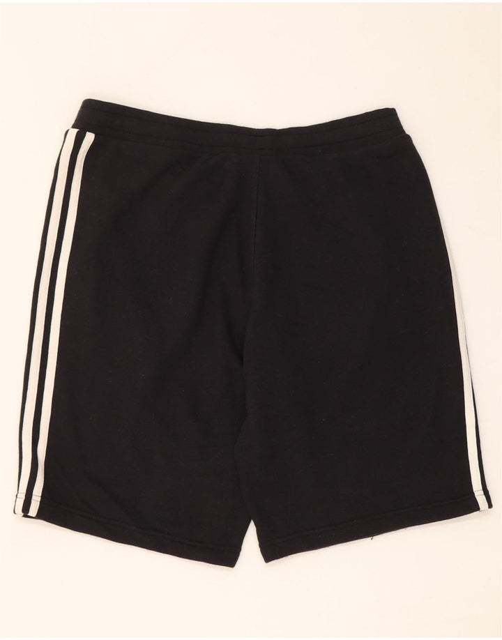 Ανδρικό αθλητικό σορτς Adidas, μεσαίο μαύρο βαμβακερό