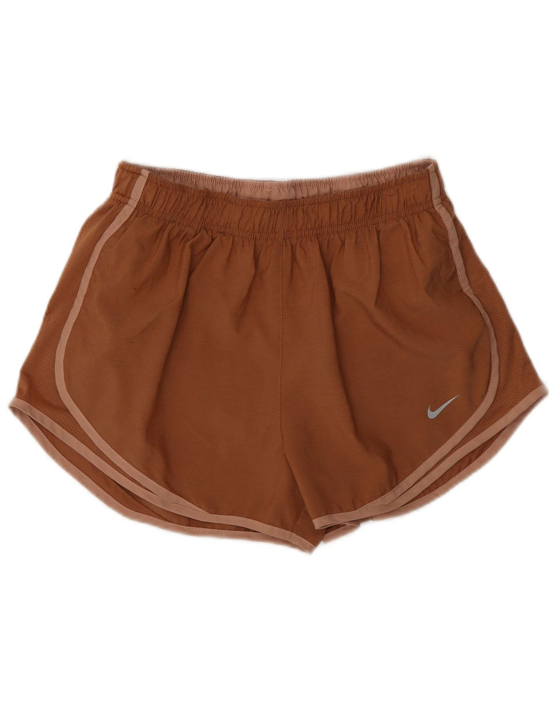 Γυναικείο αθλητικό σορτς Nike UK 12 μεσαίο καφέ πολυεστέρας