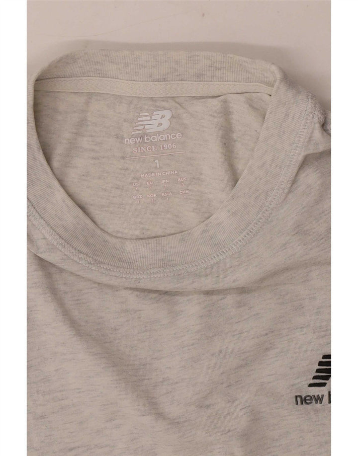 Ανδρικό T-Shirt New Balance Top Small Grey Flecked