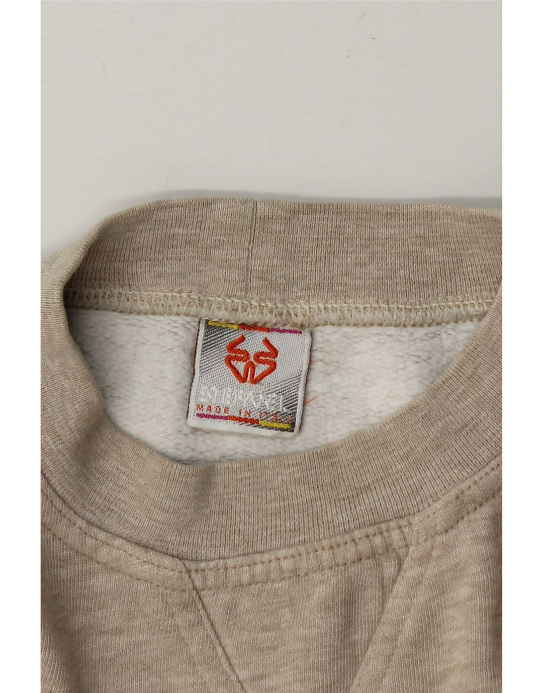 Stefanel Γυναικεία γραφική φούτερ Jumper UK 14 Medium Grey ριγέ