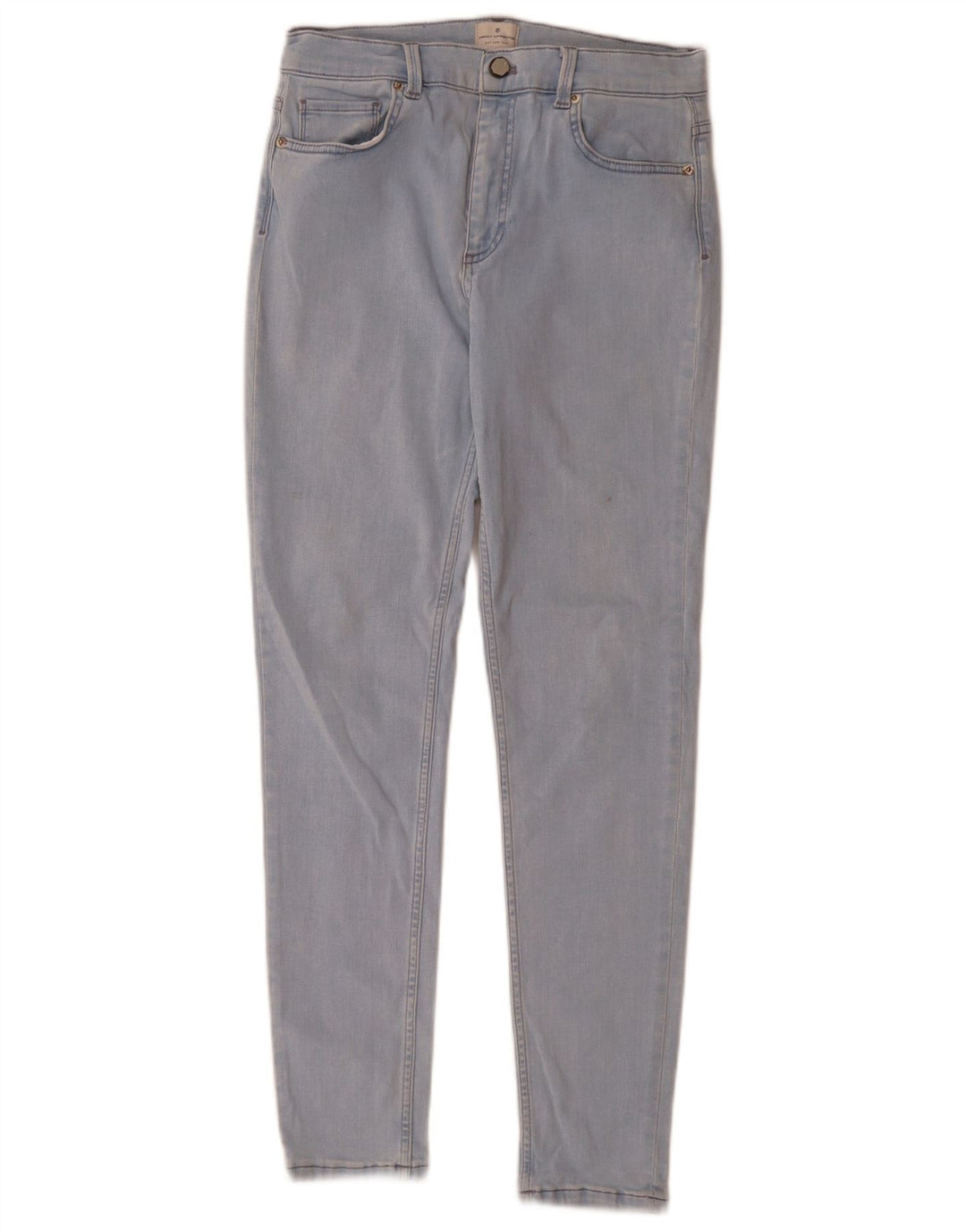 French Connection Γυναικείο Slim Jeans UK 12 Medium W28 L28 Blue Cotton
