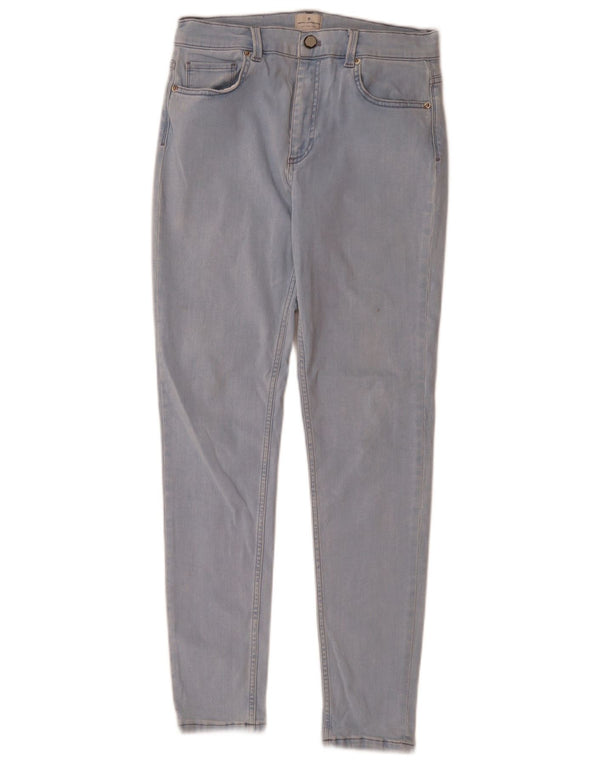 French Connection Γυναικείο Slim Jeans UK 12 Medium W28 L28 Blue Cotton