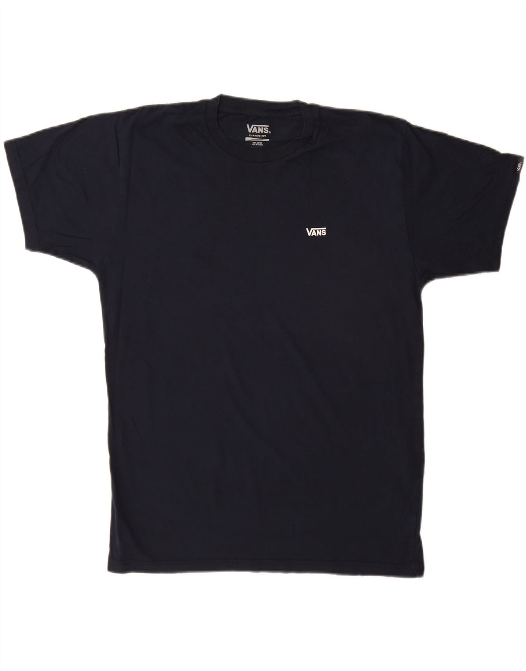 Ανδρικό T-Shirt Vans Κλασική Εφαρμογή Τοπ μεσαίο μπλε ναυτικό βαμβακερό