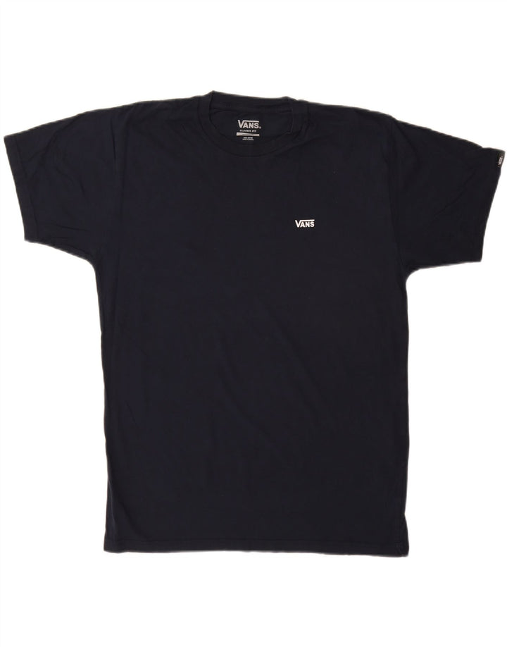 Ανδρικό T-Shirt Vans Κλασική Εφαρμογή Τοπ μεσαίο μπλε ναυτικό βαμβακερό