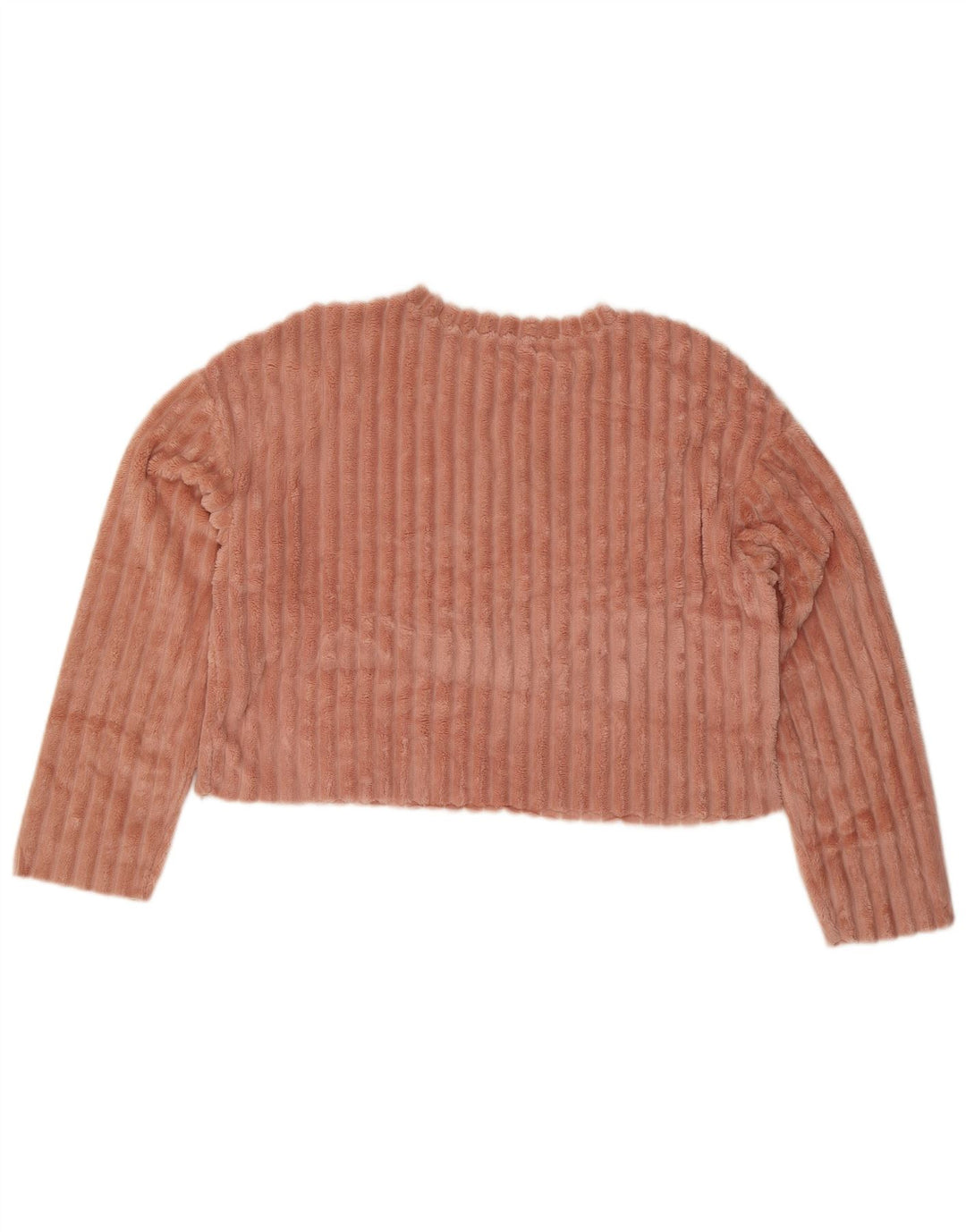 Zara Γυναικεία Βελούδινη Μπλούζα Oversized Top 10 Small Pink Polyester