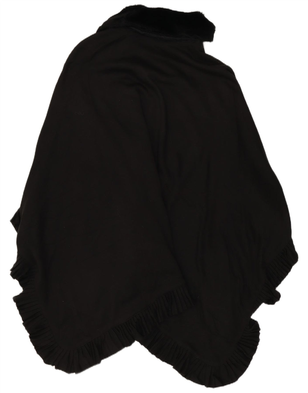 Vintage Γυναικείο Παλτό Poncho One Size Μαύρο