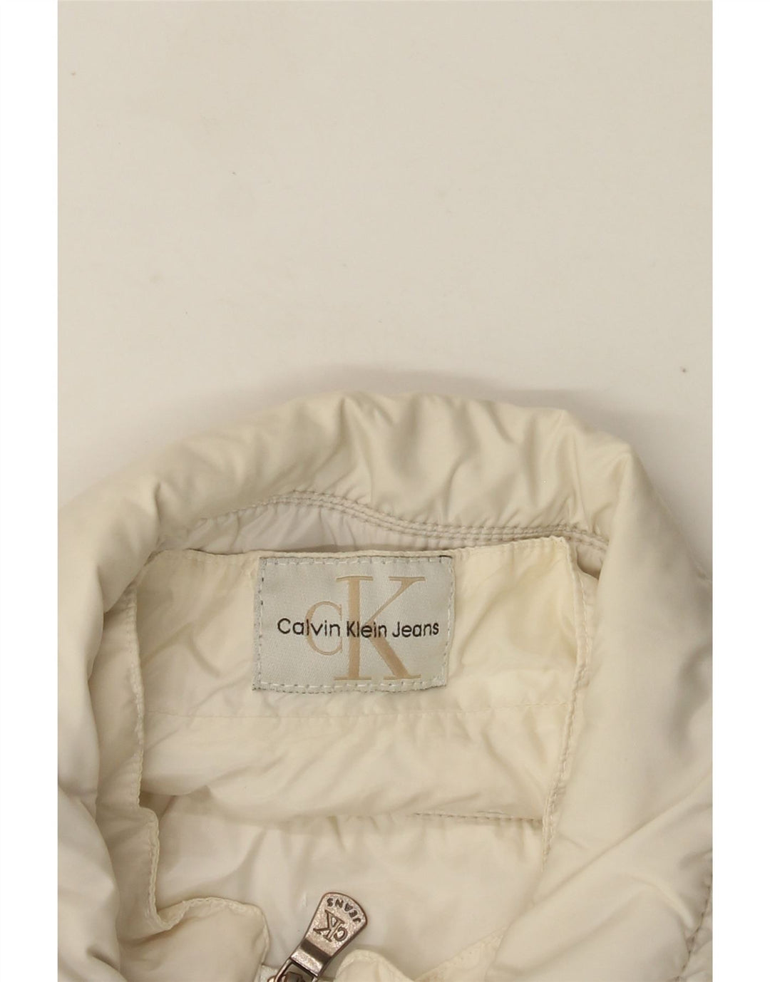 Calvin Klein Jeans Ανδρικό Utility Jacket UK 38 Medium White