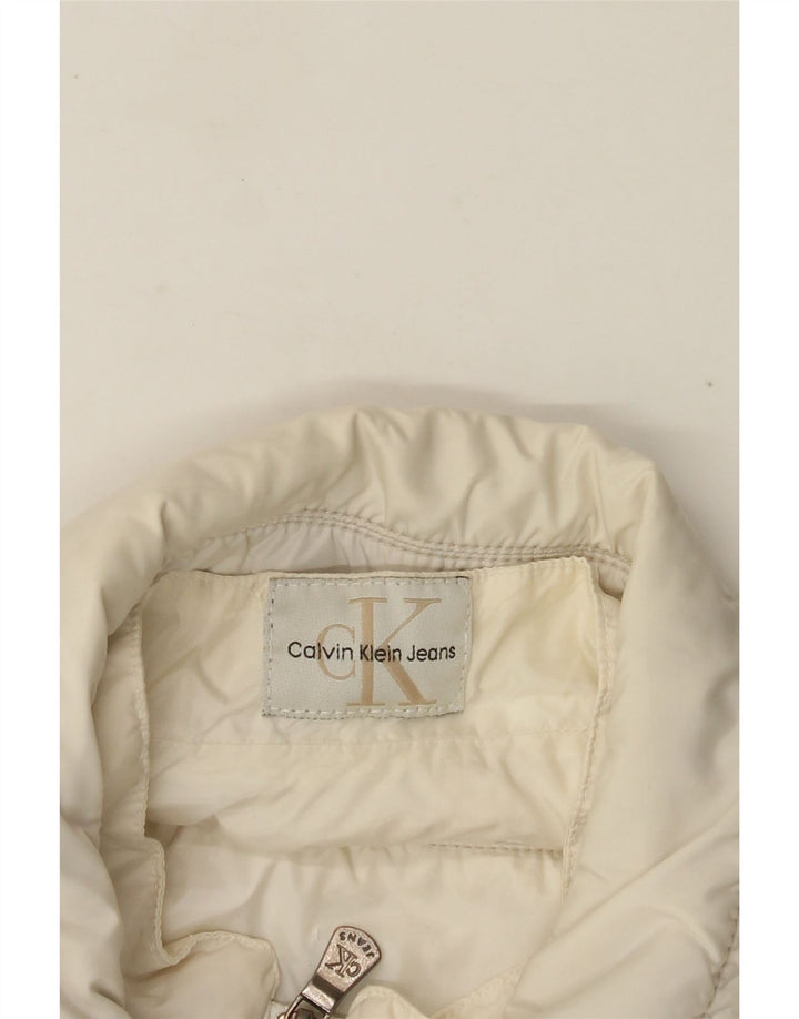 Calvin Klein Jeans Ανδρικό Utility Jacket UK 38 Medium White