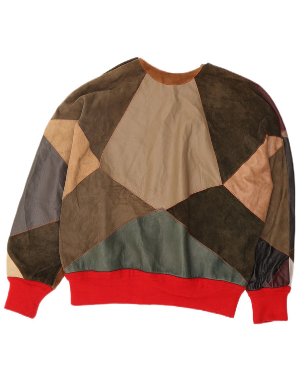 Vintage γυναικείο φούτερ μεγάλου μεγέθους Jumper UK 18 XL Πολύχρωμο συνονθύλευμα