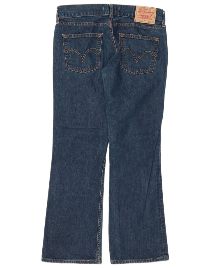 Levi's Womens 557 Bootcut Jeans W32 L32 Μπλε βαμβακερό